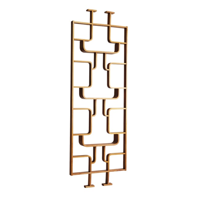 Vintage Room Divider by Ludvik Volak for Drevopodnik Holesov, 1970s For Sale
