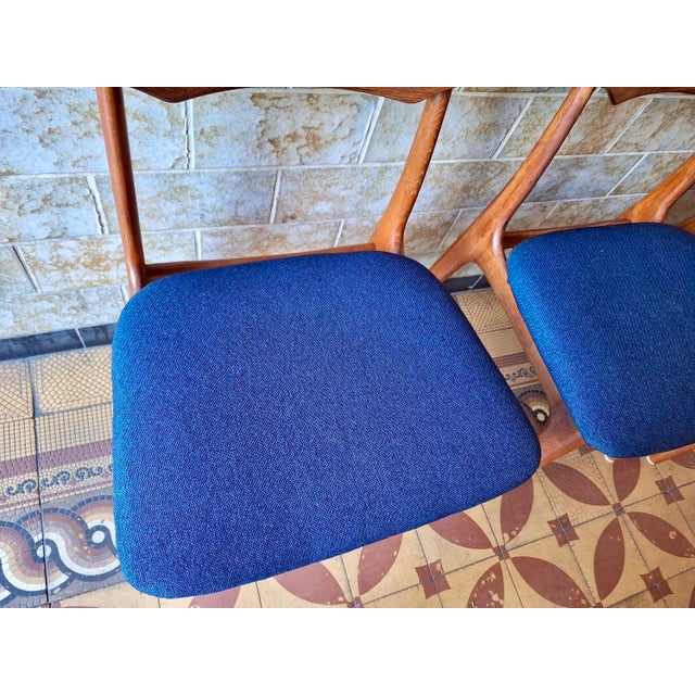 Mid-Century Danish Teak Dining Chairs from Schionning and Elgaard, 1960s, Set of 4 For Sale - Image 5 of 14