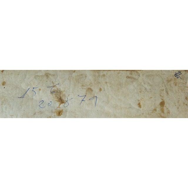 Hand-Painted Tibetan Scroll For Sale - Image 10 of 11