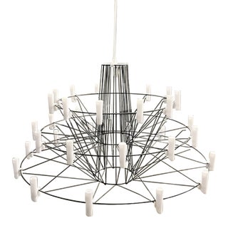 Moooi Coppélia Led Chandelier in Black For Sale