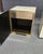 Italian Ivory Murano Glass and Brass Nightstand from Justfurnituress SRL For Sale - Image 4 of 13