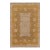 Contemporary Art Deco Style Geometric Gold Wool Rug, by Rug & Kilim, India For Sale