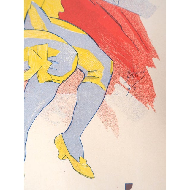 Jules Cheret, Masquerade Ball (Théâtre de l’Opéra), 1897, Original Lithograph For Sale - Image 6 of 10