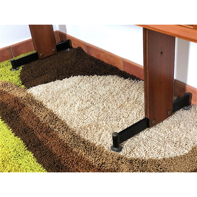 Vintage Double-Sided Bookcase with 2 Bays, Italy, 1960s For Sale - Image 9 of 13