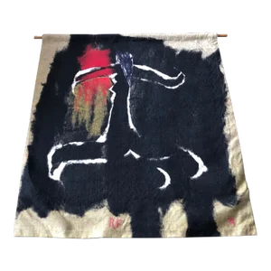 Robert Freimark "Harlequin" 1974 Original by Art Protis - Tapestry - Supellex