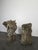 Concrete Planters with Wood-Like Finish, Set of 2 For Sale - Image 3 of 7