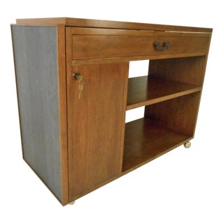 Mid 20th Century Edward Wormley Bar Cart for Dunbar For Sale