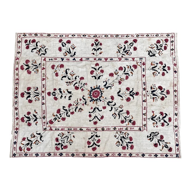 An Uzbek Suzani, Nurata Region, C. 1850 For Sale