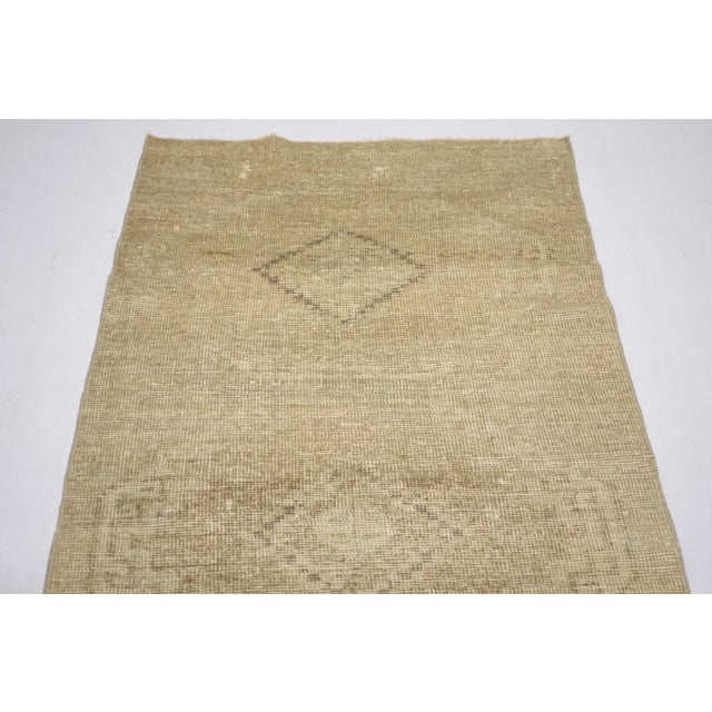 Textile 1960's Vintage Turkish Hand-Knotted Hallway Runner Rug 2'7" X 11'7" For Sale - Image 7 of 12