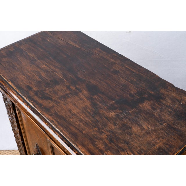 18th Century Carved Oak Italian Cabinet For Sale In San Diego - Image 6 of 16