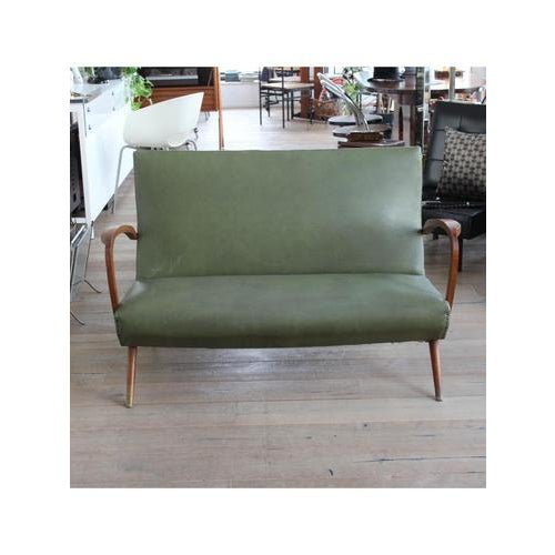 Sage 2-Seater Sofa, 1960s For Sale - Image 4 of 12