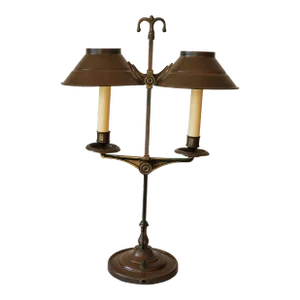 Vintage French Bouillotte Table Lamp