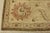 Ziegler Rug 8'2'' X 9'10'' Green Wool Traditional Hand-Knotted Oriental Carpet For Sale - Image 10 of 12