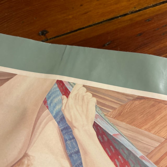 1980s Philip Pearlstein Signed Exhibition Poster For Sale - Image 10 of 12