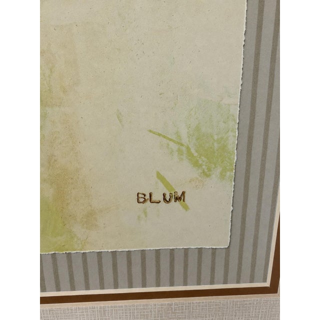 Late 20th Century Cheri Blum 'Vase of Day Lilies Ii" Custom Framed Botanical Print by Decorative Arts, Inc. For Sale - Image 5 of 11