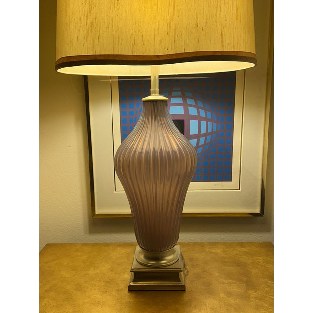 1980s Large Murano Glass Lamp by Marbro For Sale In Los Angeles - Image 6 of 12
