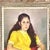 Wood Vintage Signed Realist Portrait of Young Woman Oil Painting For Sale - Image 7 of 13