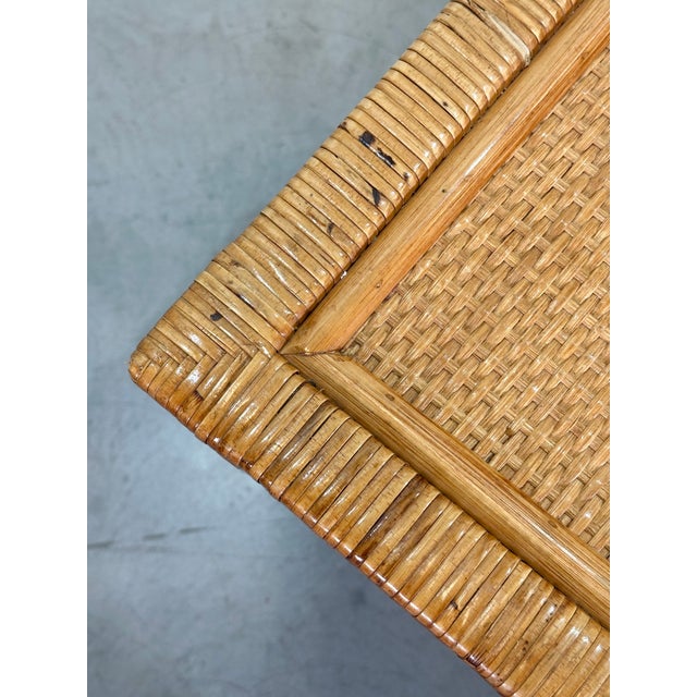 Vintage Wicker Sideboard, 1970s For Sale - Image 12 of 13