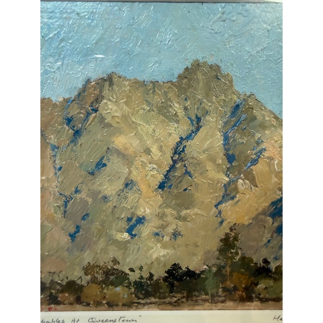 Malcolm Mason "The Remarkable's at Queenstown" Oil Painting, Signed For Sale - Image 9 of 12