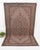 1970s Vintage Turkish Oushak Handmade Wool Cotton Brown Area Rug For Sale - Image 9 of 11