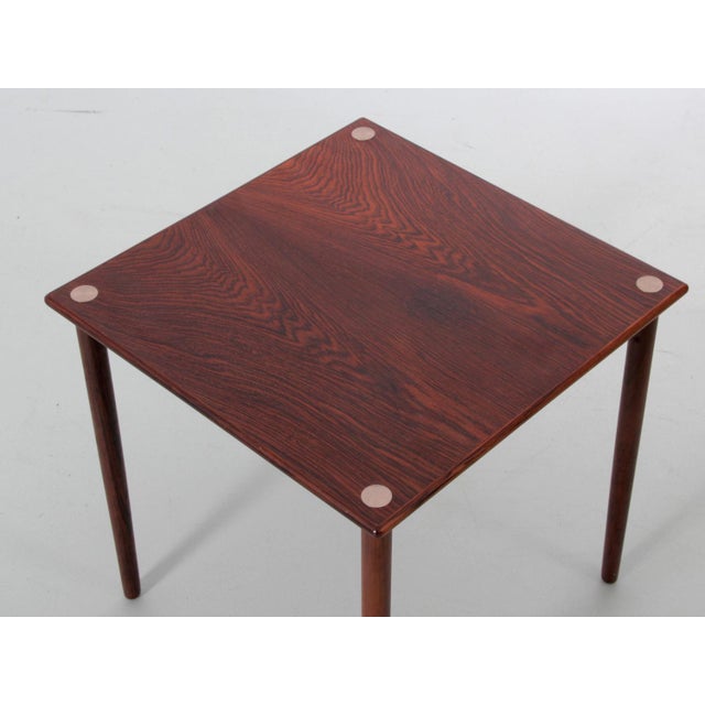 Small Teak Side Table, 1960s For Sale - Image 3 of 7