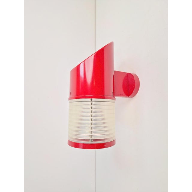 Postmodern Postmodern Lipstick Outdoor Wall Lamp from Lexus, Germany, 1990s For Sale - Image 3 of 18