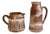 Studio Ceramic Pitchers by Helma Klett, Germany, 1980s, Set of 2 For Sale