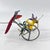African Early 20th Century Vintage African Wire Push Toy Galimoto Bicycle with Moving Hummingbird MATTER COLLECTION For Sale - Image 3 of 8