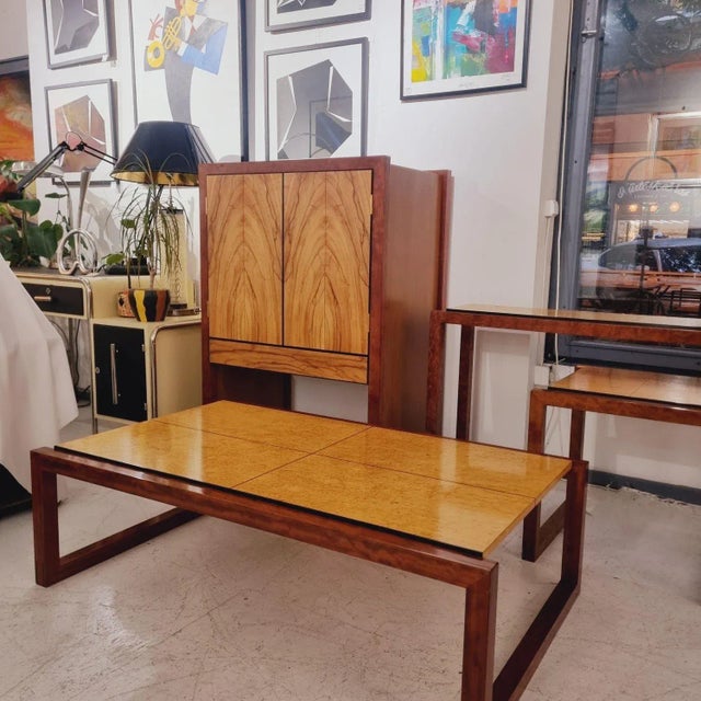 1960s Vintage Minimalist Table Set, 1960s, Set of 4 For Sale - Image 5 of 18