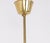 Vintage Six-Arm Chandelier in Brass and Frosted Glass, 1960s For Sale - Image 9 of 11