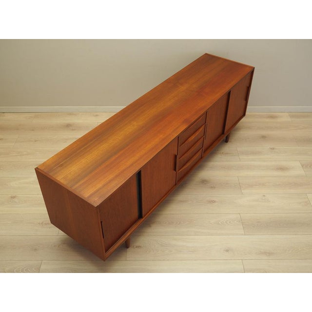 Wood Danish Teak Sideboard, 1970s For Sale - Image 7 of 17