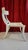 Wood Klismos & Faux Bamboo Distressed Greecian Plaster Style Finish Dining Chairs, 2 Klismos End Chairs, 6 Bungalow 5 Aubrey Side Chairs For Sale - Image 7 of 18