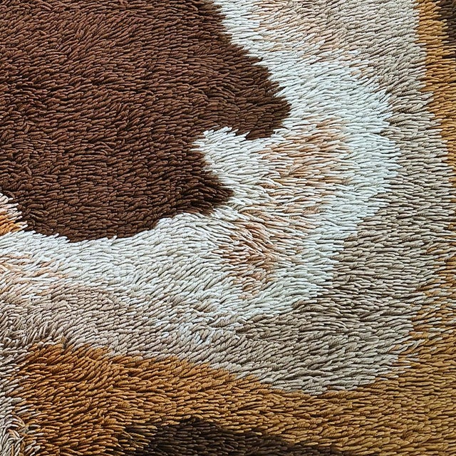 Vintage Space Age Wool Rug, 1970s For Sale - Image 6 of 12