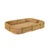 Matthew Izzo Home Barley Rectangular Rattan and Brass Detail Serving Tray For Sale In New York - Image 6 of 8