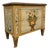 Vintage Hand-Painted Neoclassical Floral Urn Two-Drawer Accent Chest For Sale
