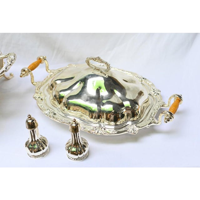 Silver Plate Food Warmer, Sheffield For Sale - Image 6 of 17