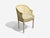 Louis XVI Style, Barrel Back Occasional Chair, Cream Painted Wood, Cane, 1960s For Sale - Image 4 of 11