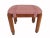 Vintage Gordon's Walnut Stools / Ottomans on Casters - a Pair For Sale In Chicago - Image 6 of 12