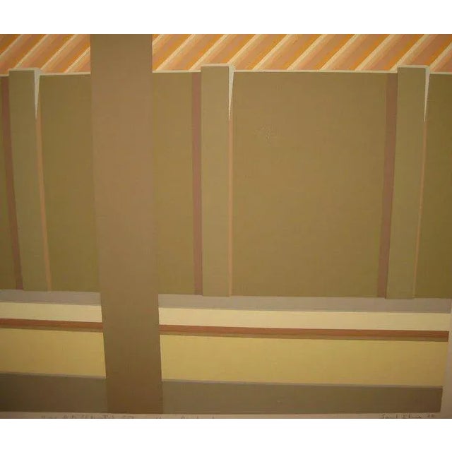 Green 10am Elevated Entrance Upper Broadway Nyc New York City Subway Silkscreen by Saul Chase For Sale - Image 8 of 10