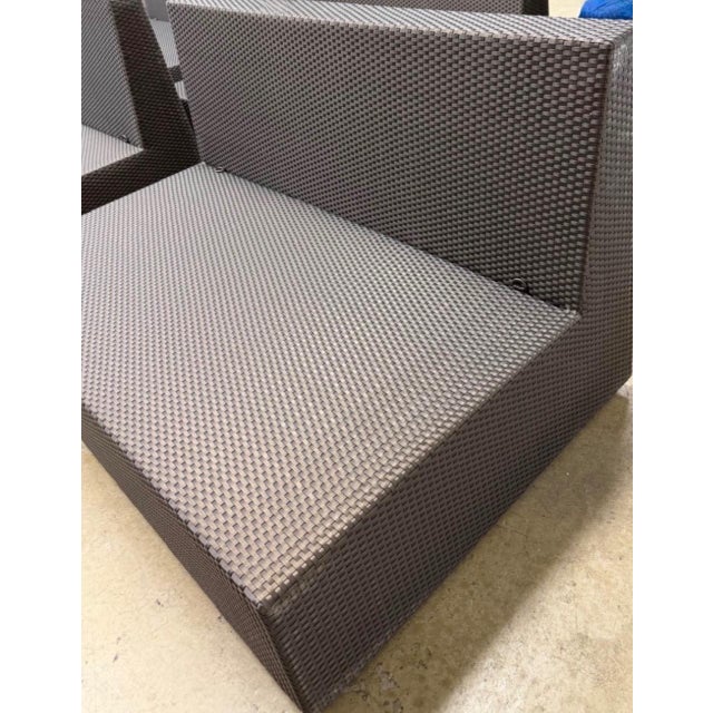 Elevate your outdoor space with this exceptional set of five authentic Janus et Cie SEE! Collection Closed Module Center –...