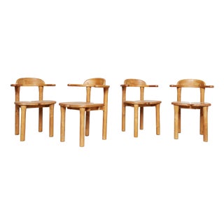 Opus I Armchairs by Erwin Berghammer for Team 7, 1980s, Set of 4 For Sale