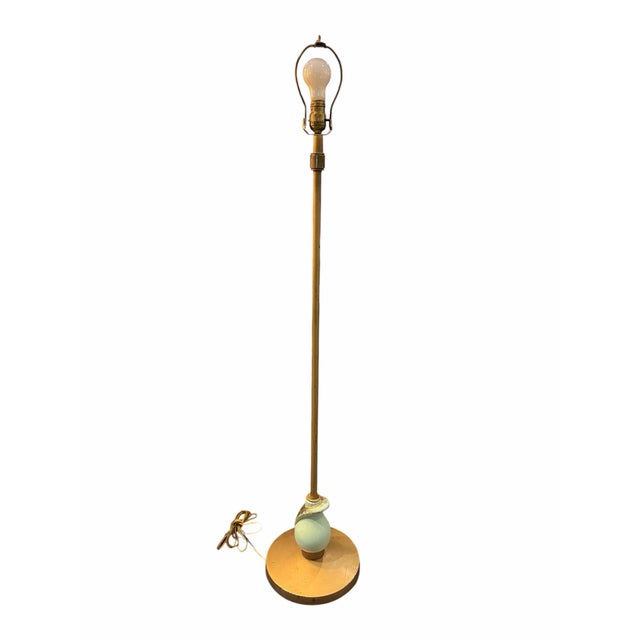 Vintage Art Deco Floor Lamp For Sale - Image 4 of 6