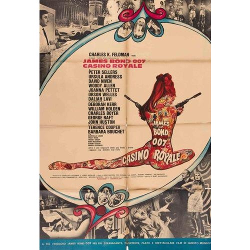 Vintage Poster Italian 2-Foglio (100 × 140 cm), Columbia Pictures. Directed by John Huston, Ken Hughes, Robert Parrish,...