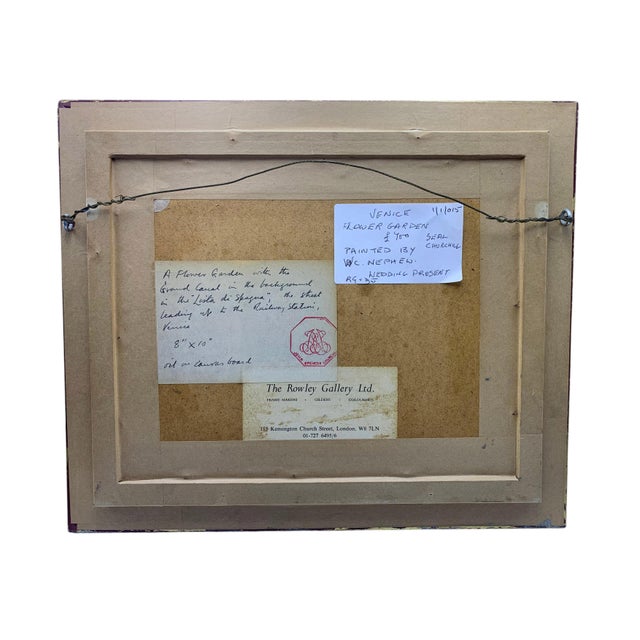 John Spencer Churchill (Nephew of Winston Churchill), Lista di Spagna, 1990s, Oil Painting For Sale - Image 7 of 12