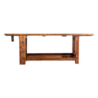 French 19th Century Carpenter's Workbench For Sale