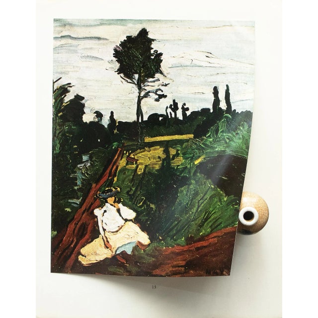 1950s 1950s After Maurice De Vlaminck "Woman in a Field", Full-Color Print For Sale - Image 5 of 7