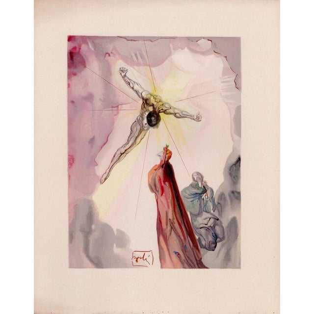 Salvador Dali, The Cross of Mars, 1964, Woodcut For Sale - Image 7 of 9