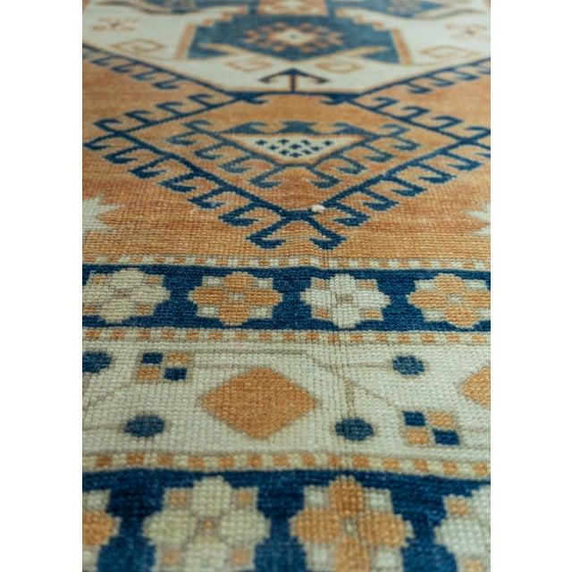 Turkish Turkish Vintage Rug 4'5" x 5'9" #20782 For Sale - Image 3 of 8