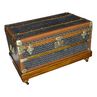 Vintage Cabin Trunk from Goyard, 1920s For Sale