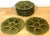 Mid 20th Century Sarreguemines Olive Green French Majolica Oyster Plates - Set of Twelve For Sale - Image 15 of 15